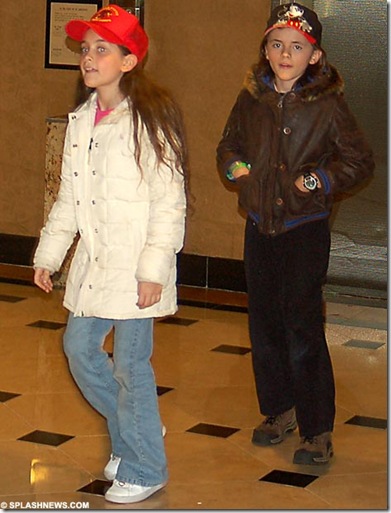 filhos de Michael Jackson